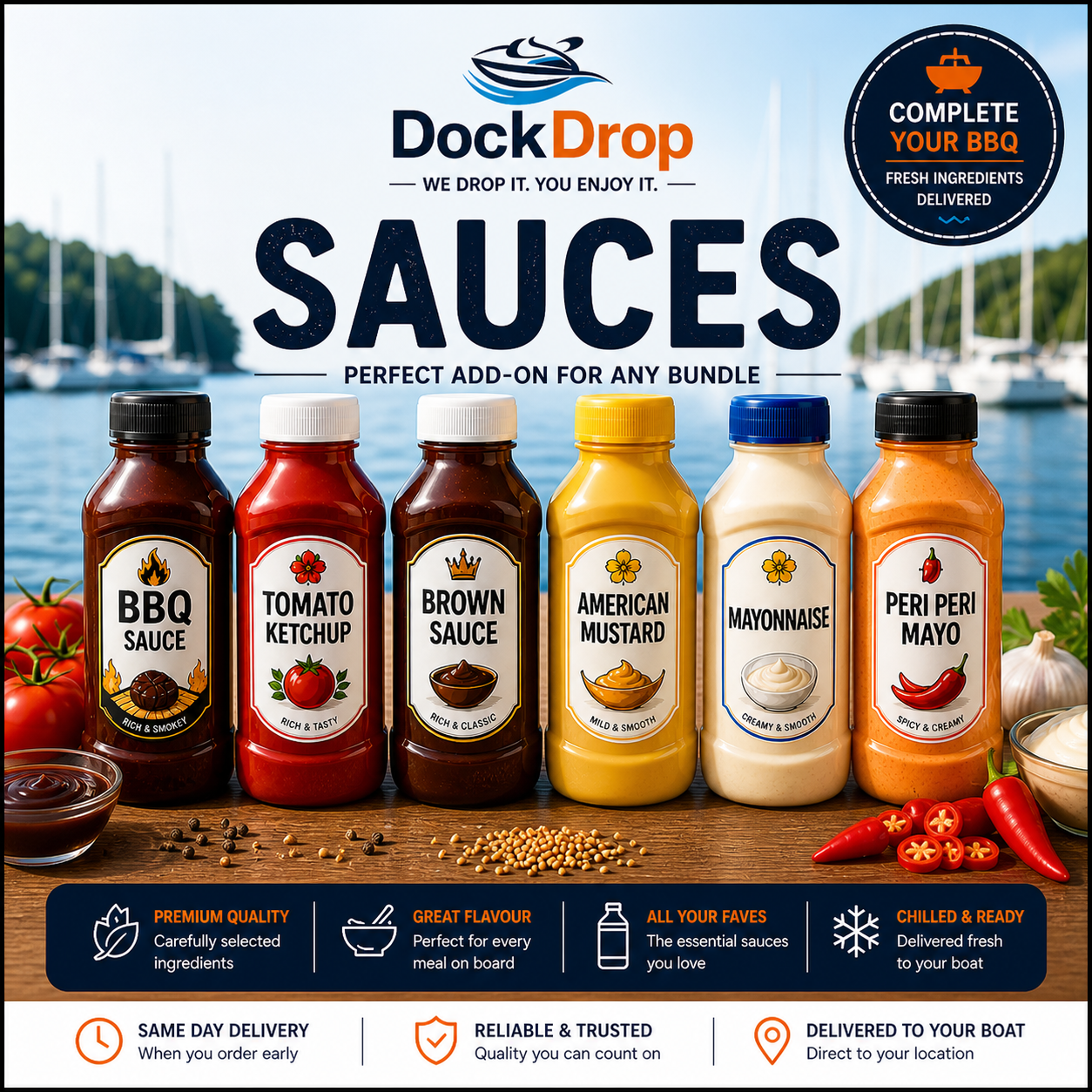 Sauces (per Bottle)