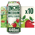 Inch's Medium Apple Cider 4.5% ABV Multipack Can 10 x 440ml