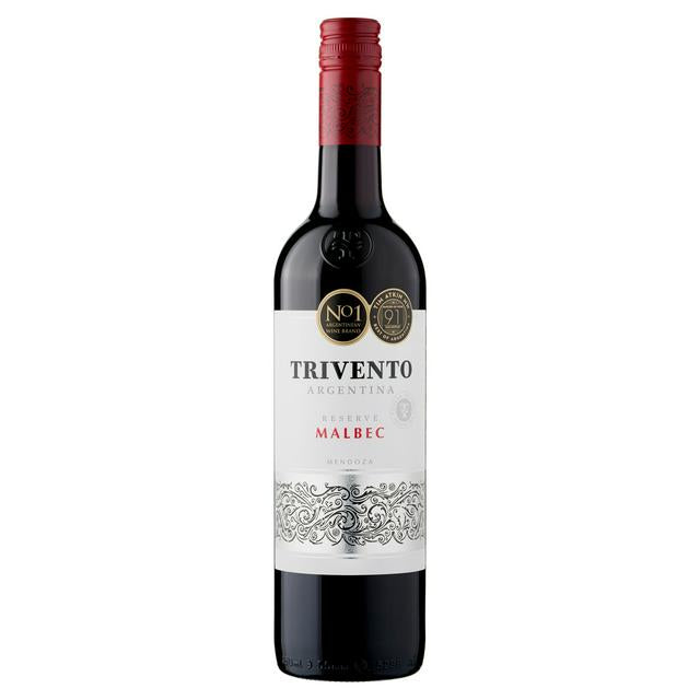 Trivento Malbec Reserve Red Wine 75cl