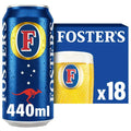 Foster's Lager Beer Cans 18x440ml
