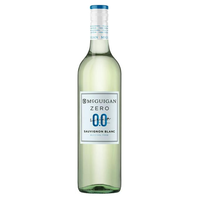 McGuigan Zero Sauvignon Blanc 0.0% Alcohol Free Australian White Wine Based Drink 75cl