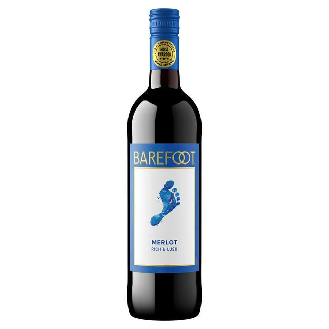 Barefoot Merlot Red Wine 75cl